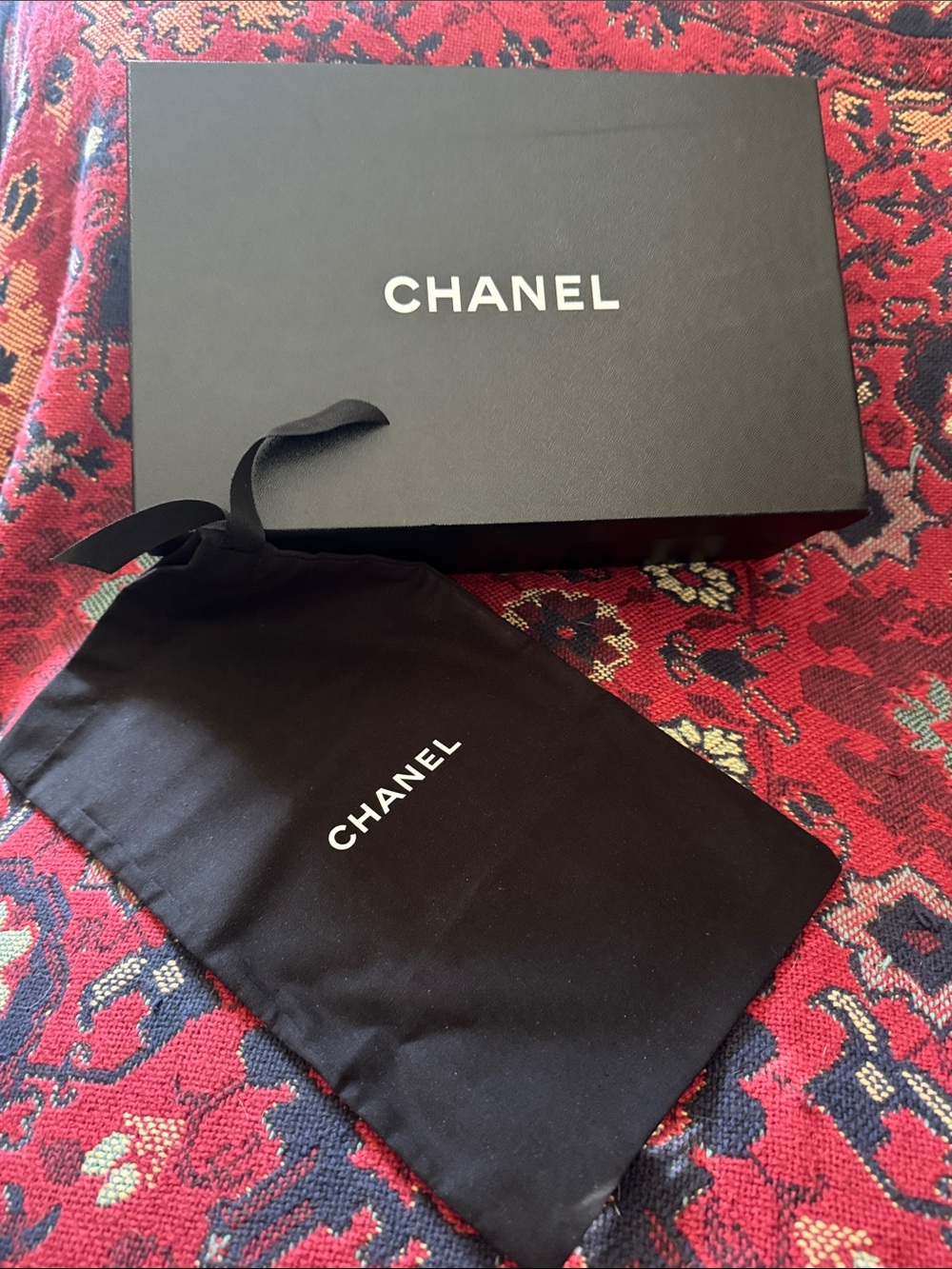 Chanel Shoe Box and Dust Bag